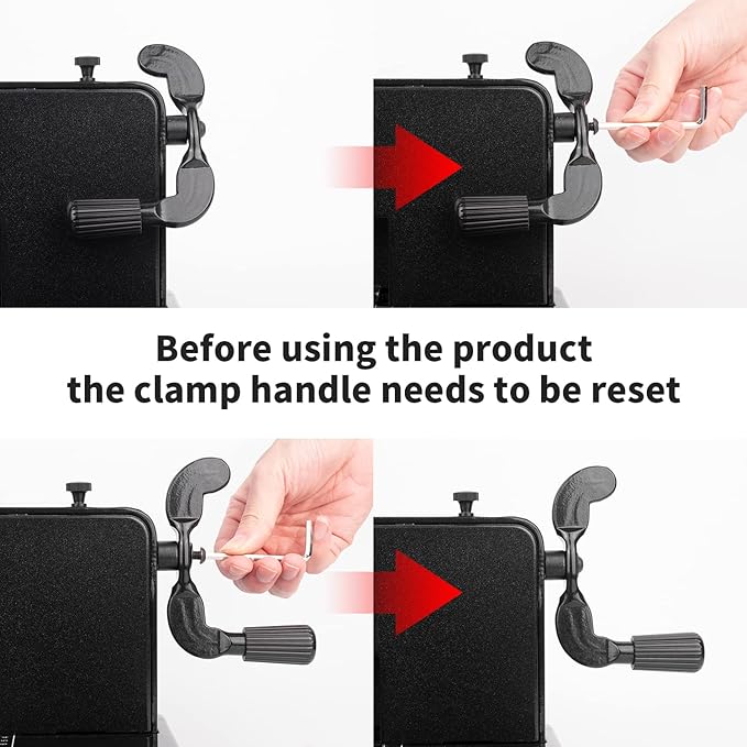 A3 Heavy Duty Paper Cutter, 17"Guillotine Paper Cutter, High-Speed Steel Blade 1.57" Stack Cutting-DeskLoop Office