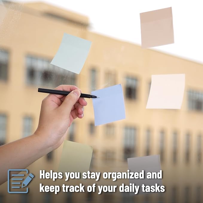 Mr. Pen- Sticky Notes, 12 Pads, 600 Sheets, Whispers of Nature | Sticky Notes - Image 3