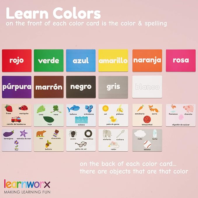 Spanish Flash Cards for Kids and Toddlers - Image 2