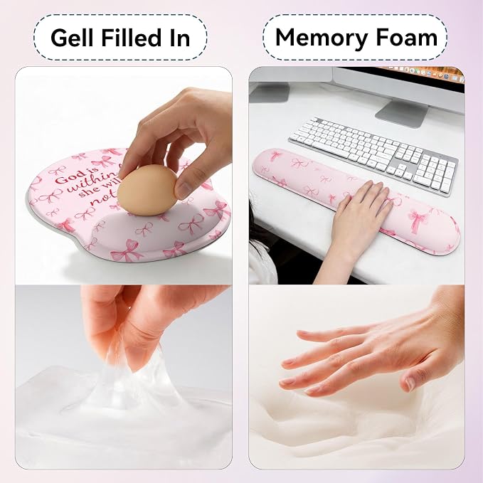 Desk Mat Set + Keyboard and Mouse Pad - Image 5