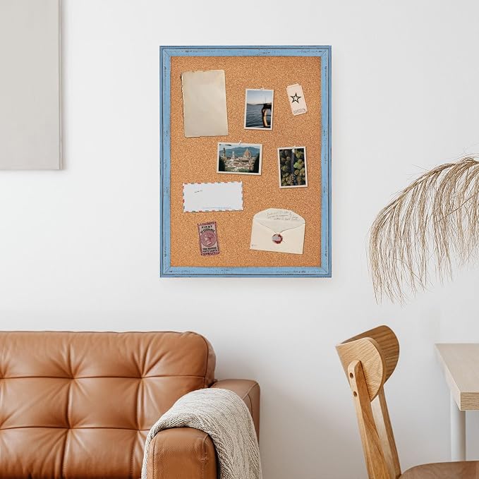 DOLLAR BOSS Cork Boards for Walls, 24 X 18 Inches Bulletin Board Decorative - Image 8
