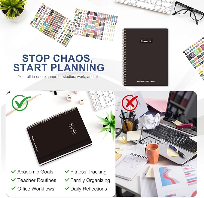 Planner 2026-2027, Academic Weekly and Monthly Calendar Planner, July 2026 - Image 6