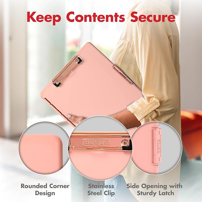 Dexas Slimcase 2 Plastic Clipboard - Image 5