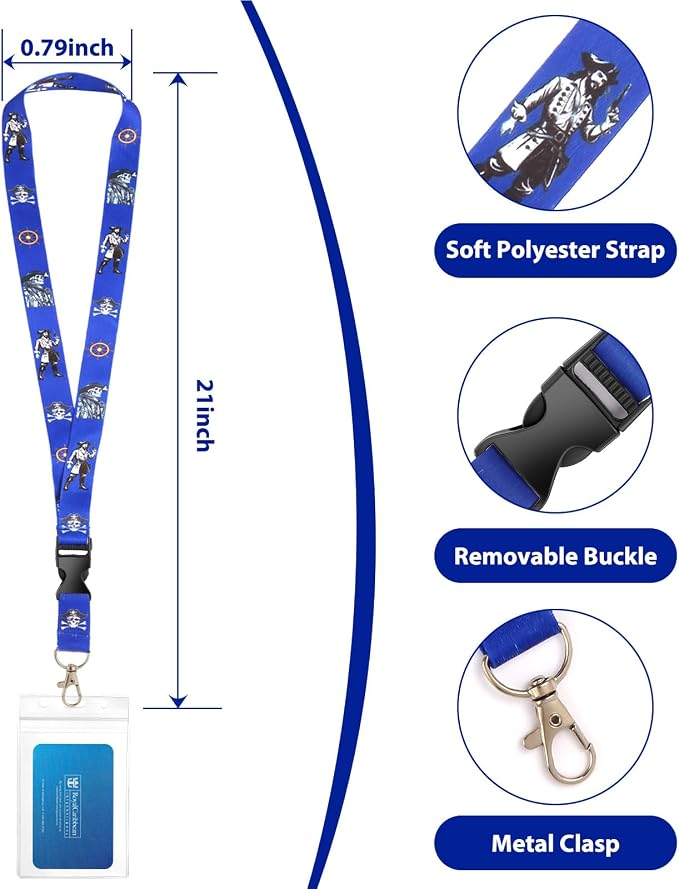 Cruise Lanyards, 5 Pack Waterproof Cruise Lanyard - Image 2
