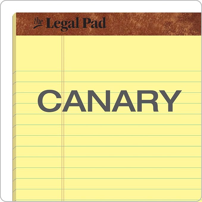 TOPS 8.5 x 11.75 Legal Pads, 12 Pack, The Legal Pad Brand, Wide Ruled, 50 - Image 6