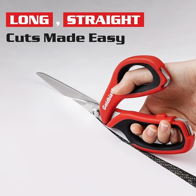 Goldblatt 2PCS Heavy Duty Scissors, Easy Cutting Cardboard - Image 4