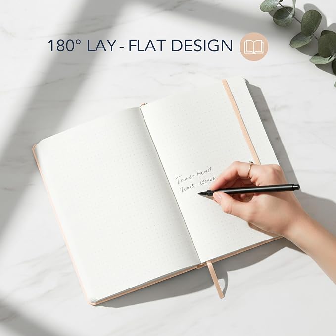 Mr. Pen- Dotted Journal Notebook, A5 Medium Size | 160 Pages, Fabric Hardcover - Image 5