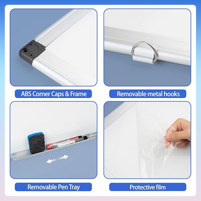 Grtard 36" x 24" Magnetic Dry Erase Whiteboard - Image 6