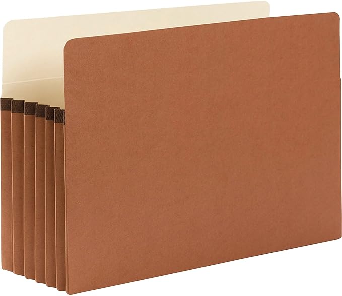 Smead File Pocket, Straight-Cut Tab, 5-1/4" Expansion, Legal Size, 10 per Box - Image 4
