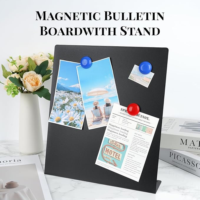 2 Pack Magnetic Board, Magnet Board, Metal Magnetic Bulletin Board, Magnet - Image 7