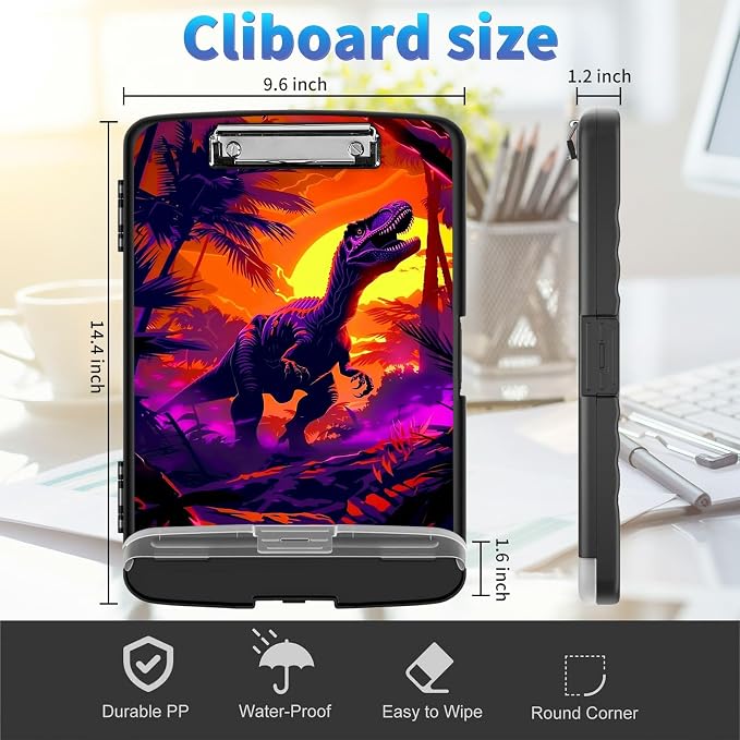 Clipboard with Storage, Clip Boards 8.5x11 with Storage High Capacity Nursing - Image 4