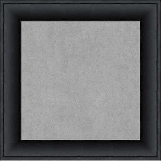 Amanti Art Black Framed Magnetic Board 15x15 X-Small Vision Board by AmantiArt