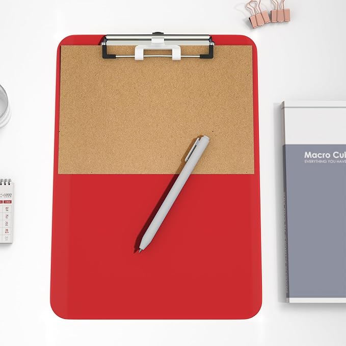 Hongri Plastic Clipboard with Pen Holder, Nurses and Women, Low Profile Clip - Image 7