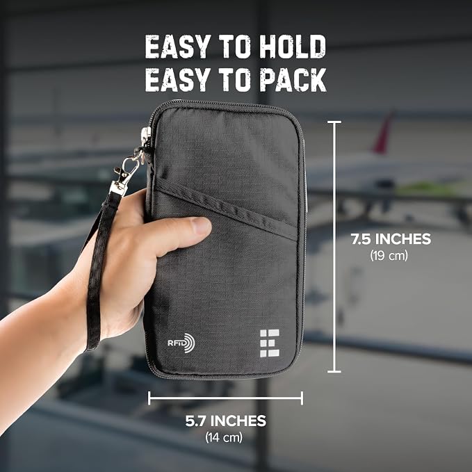 Zero Grid RFID Family Passport Holder - Image 2