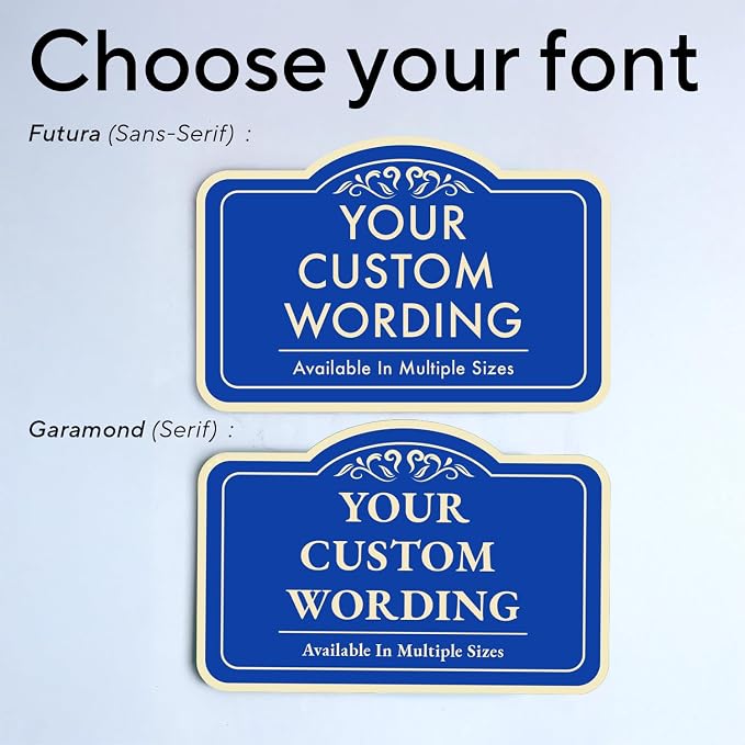 Custom Decorative Outdoor Metal Sign - Image 9