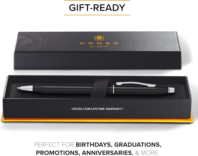 Cross Classic Century Black Lacquer Ballpoint Pen - Image 7