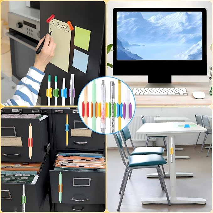 Sherr 60 Pack Adhesive Pencil Holders - Image 7