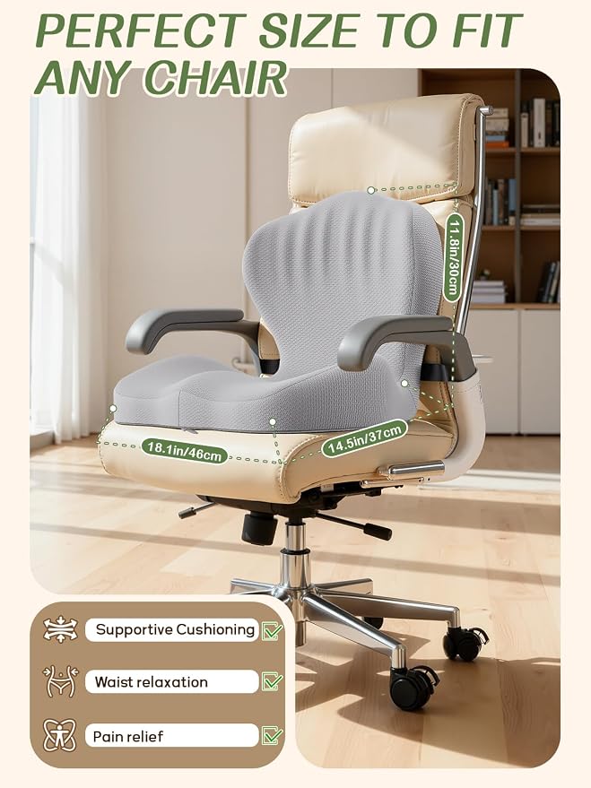 Benazcap Memory Foam Seat Cushion - Image 4
