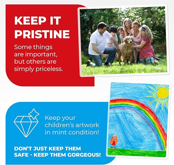 3MIL Thermal Laminating Sheets (200 Count) 9x11.5 inch, Letter Size, Dry-Erase Friendly Laminate Pouches, Compatible with Laminator Machine, Crystal Clear Laminated Finish-DeskLoop Office