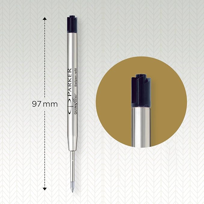 Parker Quinkflow Ballpoint Pen Ink Refill, Medium Tip - Image 9