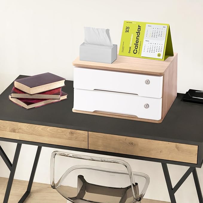 Wooden Desktop Storage Box - Image 4