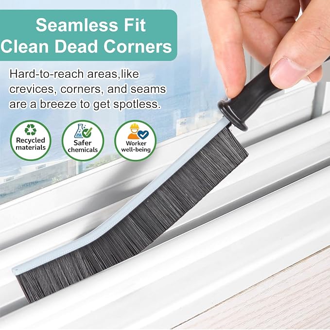 Crevice Cleaning Brush，Hard-Bristled Grout Brush，2026 New Multifunctional Gap - Image 2