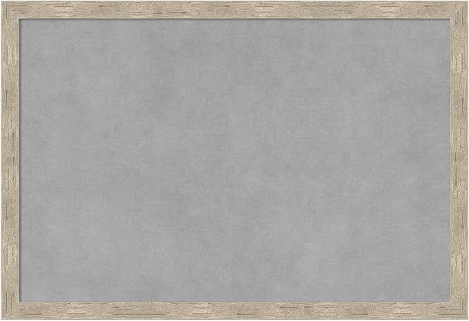 Amanti Art Silver Framed Magnetic Board 13x19 Small Vision Board by AmantiArt