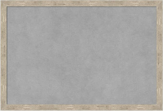Amanti Art Silver Framed Magnetic Board 13x19 Small Vision Board by AmantiArt