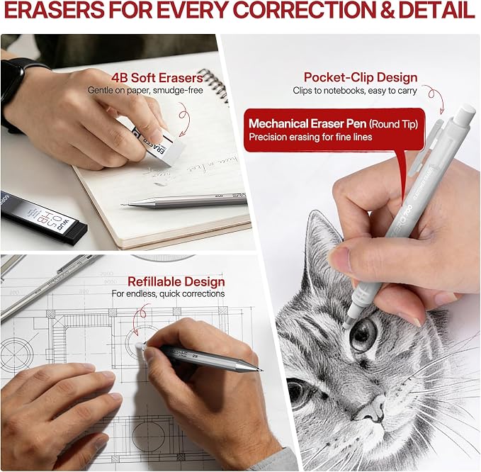 WUO 0.5mm Mechanical Pencil Set - Image 2