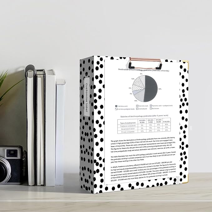 Ospelelf 3 Ring Binder, 2 Inch Letter Size - Image 4