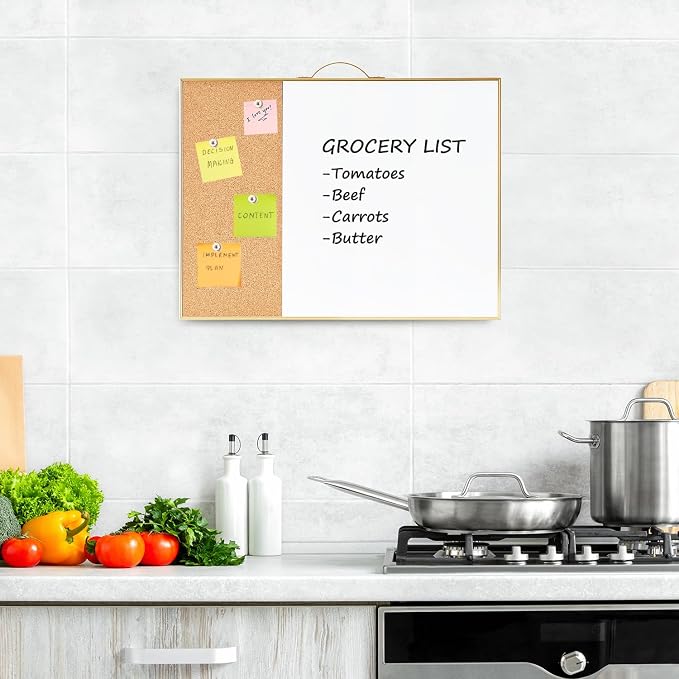 Small Cork Board Whiteboard Combo - Image 8