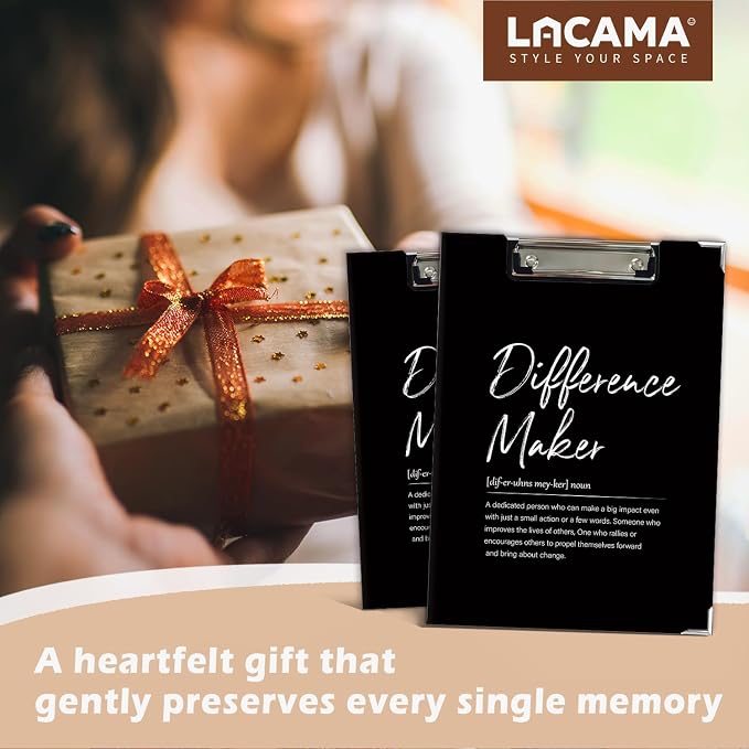 Lacama Difference Maker Gift Thank You Gifts，Clipboard - Image 2