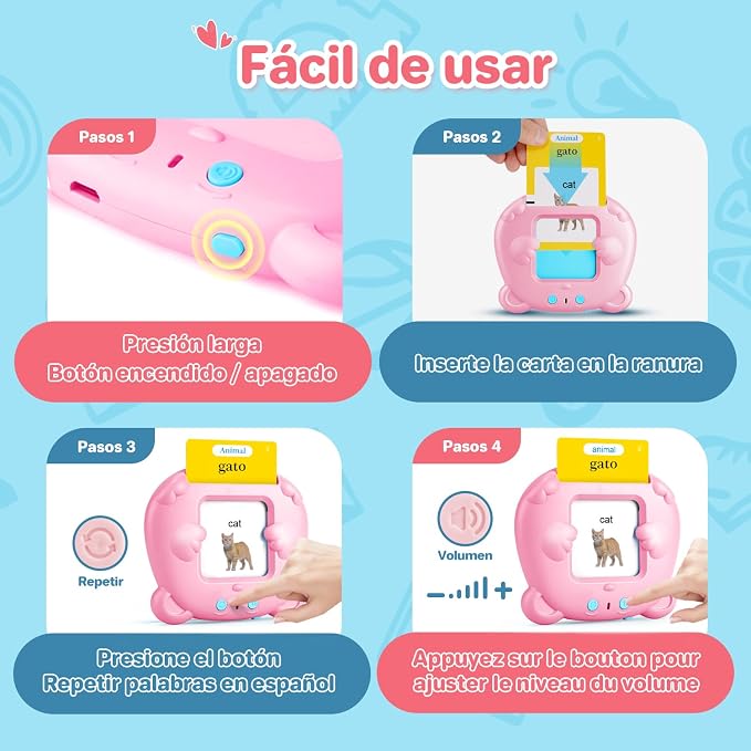 Spanish & English Talking Flash Cards - Image 7