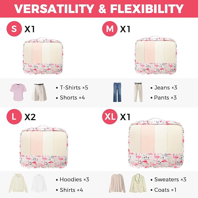 BAGAIL 9 Set Packing Cubes - Image 2
