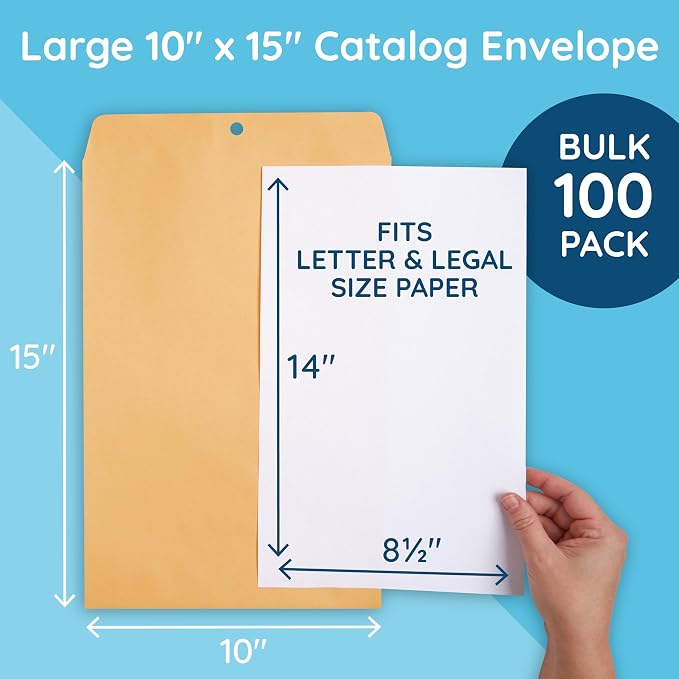 Blue Summit 10x15 Envelopes - Image 2