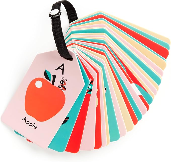 Mudpuppy My ABC's — Ring Flashcards 26 Durable Double Sided Alphabet Cards And - Image 4