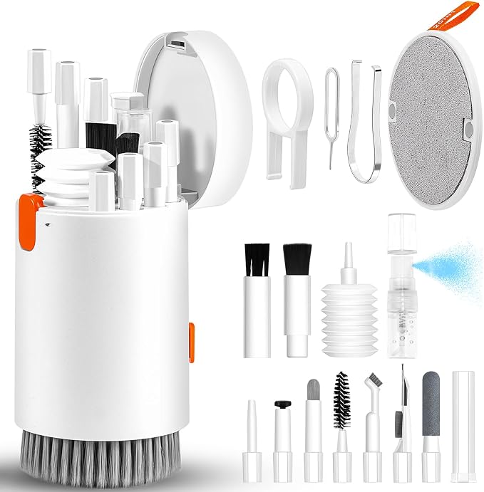 walrfid Laptop Phone Screen Cleaner Kit, Computer Keyboard Brush Cleaning Spray by walrfid