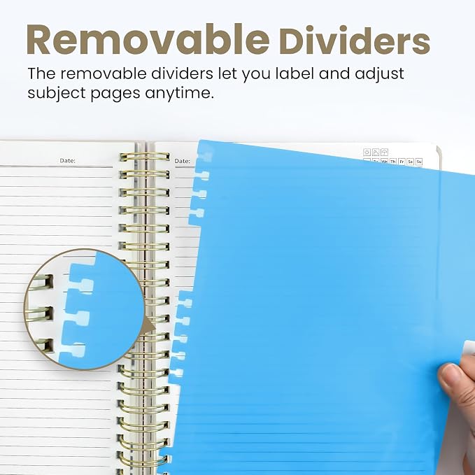Hardcover Spiral Journal Notebooks - Image 4