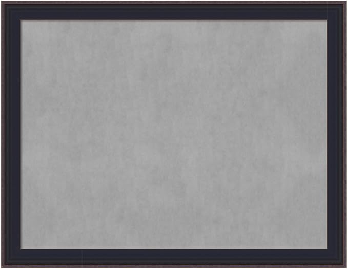 Amanti Art Black Framed Magnetic Board 21x27 Medium Vision Board by AmantiArt