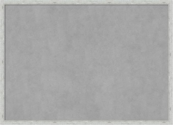 Amanti Art Silver Framed Magnetic Board 21x29 Medium Vision Board by AmantiArt