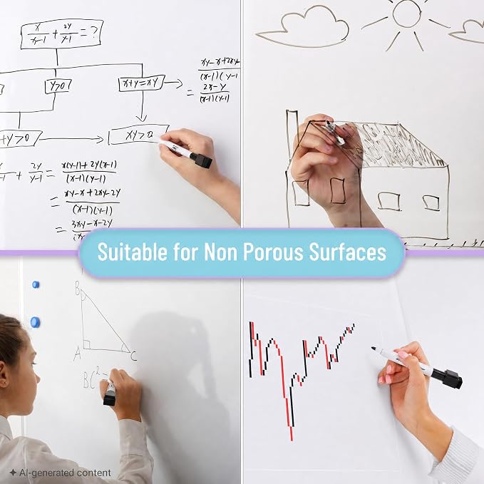 Mr. Pen- Magnetic Dry Erase Markers, 12 Pack, Low Odor, Quick Dry, - Image 5