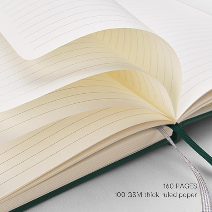 &And Per Se Lined Hardcover Notebook – A5 5.7"x8" College Ruled, 160 Pages - Image 4