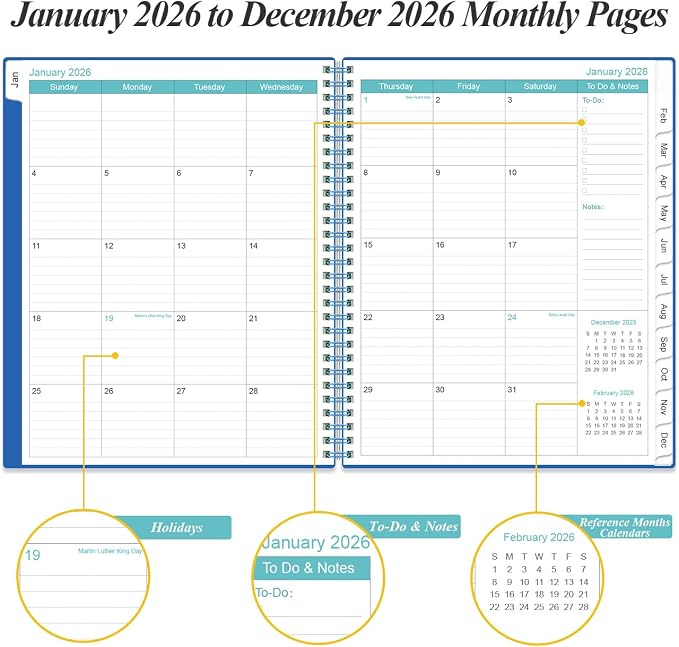 2026 Planner - Planner 2026 from January 2026 to December 2026 - Image 4