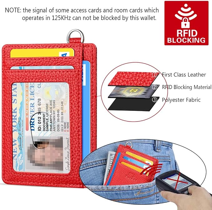 FurArt Slim Minimalist Wallet RFID Credit Card Holder - Image 5
