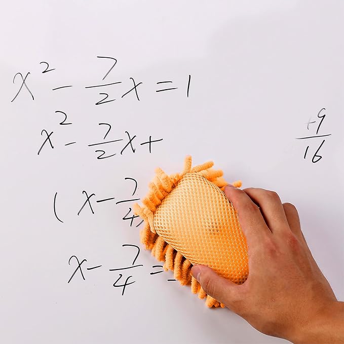 Mr. Pen- Magnetic Microfiber Shag Whiteboard Erasers, 4 Pack | Dual Surface - Image 5