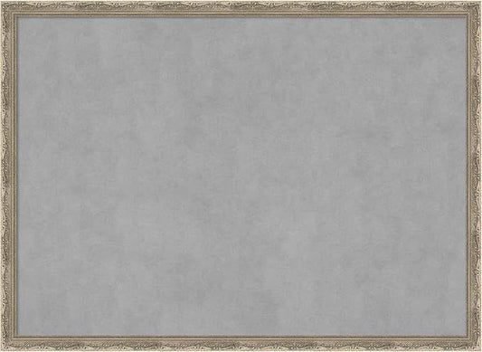 Amanti Art Silver Framed Magnetic Board 22x30 Medium Vision Board by AmantiArt