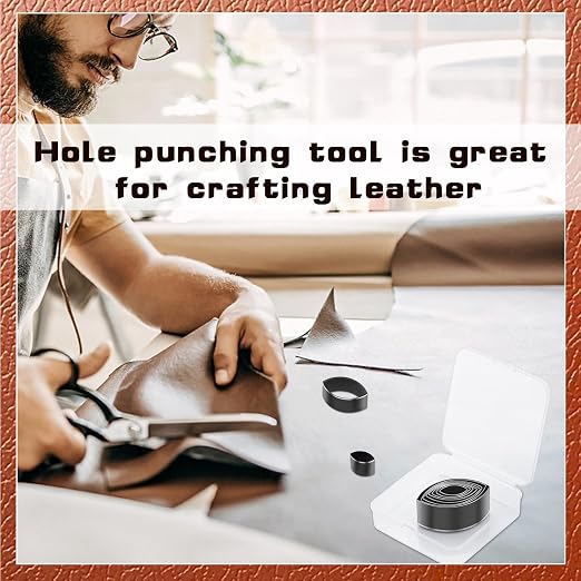 8 Pcs Leather Fusiform Cutter Tool Set, Leather Punch Set, High Carbon Steel - Image 6