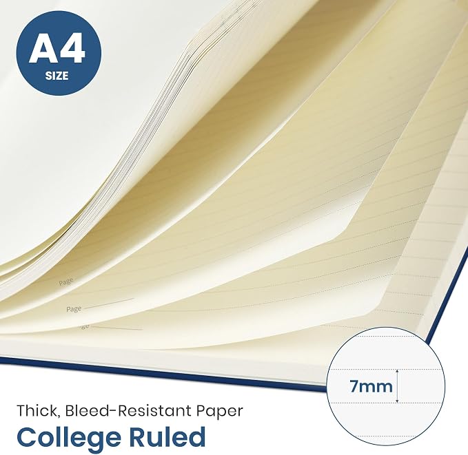 Taja Large Spiral Lined Journal - Image 2