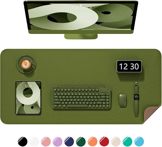 Desk Pad, Waterproof Laptop Computer Writing Mat by Niniubye