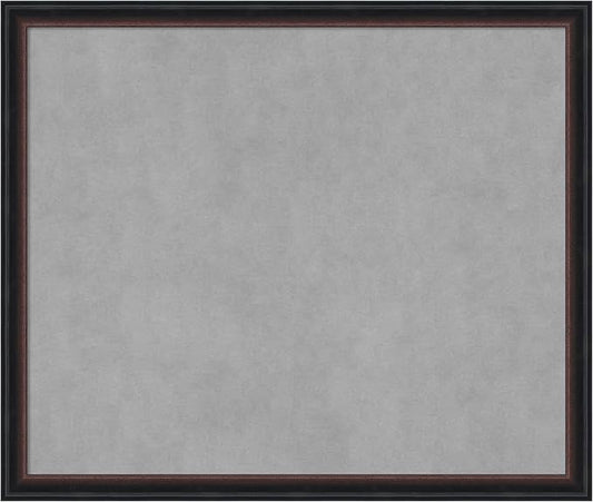 Amanti Art Black Framed Magnetic Board 22x26 Medium Vision Board by AmantiArt
